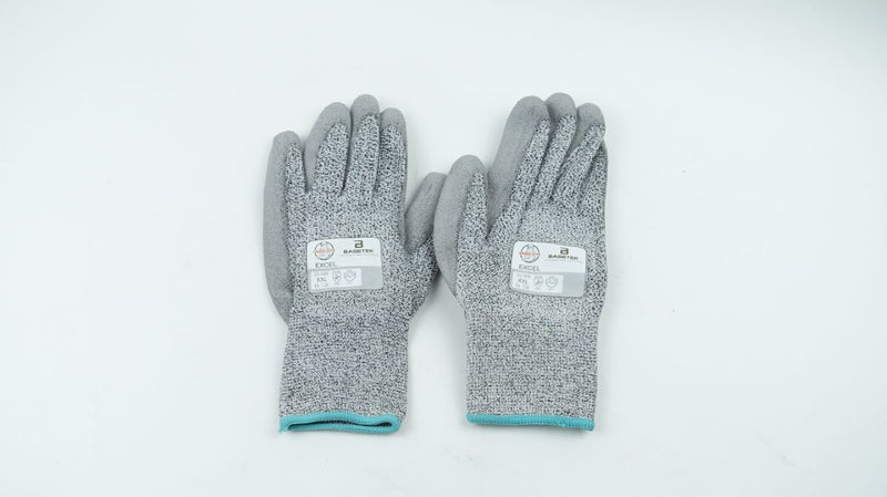 Armor Guys 02-008 XXL Cut Glove 13g Salt & Pepper HDPE Liner Gray PU Palm