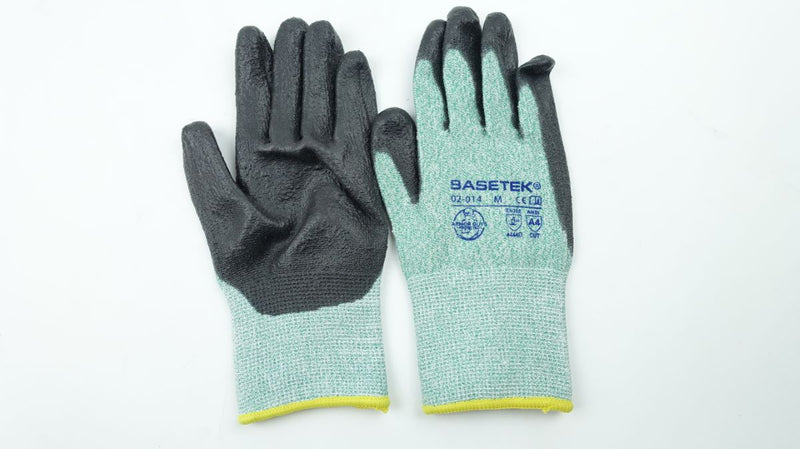 Armor Guys 02-014-M Basetek Industrial Work Gloves Polyurethane Palm MED