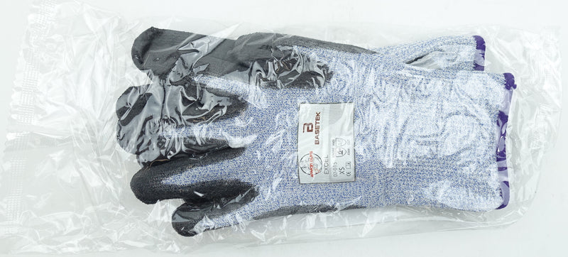 Armor Guys 02-015 Excel 13g Basetek Liner Black Palm Coating X-Small Lt Blue