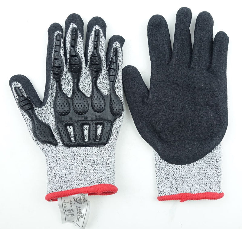 Armor Guys Cut Glove Small 13ga Blk Floam Ntrl Palm Coat TPV Padded Palm and Back Hand