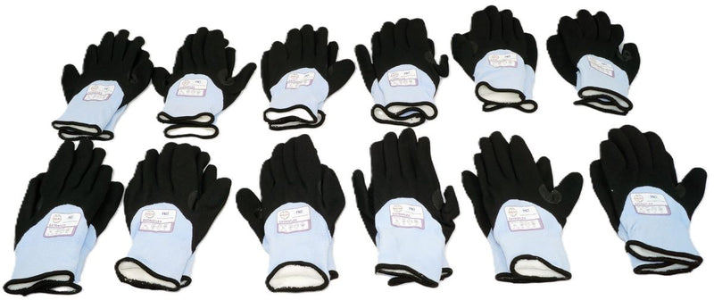 Armor Guys Cut Glove XL 13g Lt Blue 7g HCT Palm Coated Insulated One Pair