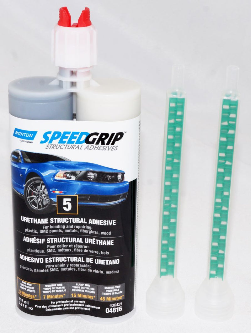 Norton SpeedGrip Urethane Structural Adhesive 220 ml Black 5 minutes - 04616