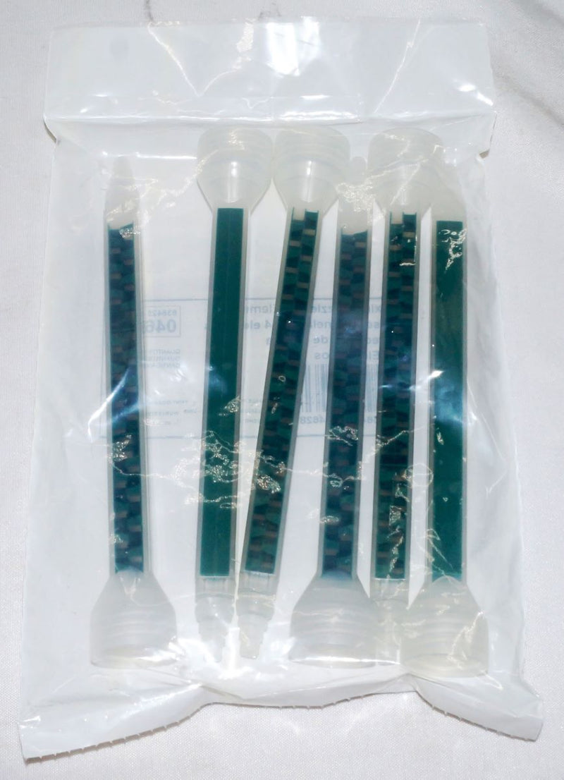 Norton Bag of 6 - 24-Element Green Mixing Tip for 220ml Structural Adhesives 04628