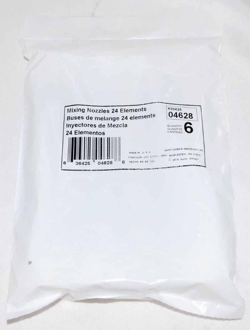 Norton Bag of 6 - 24-Element Green Mixing Tip for 220ml Structural Adhesives 04628