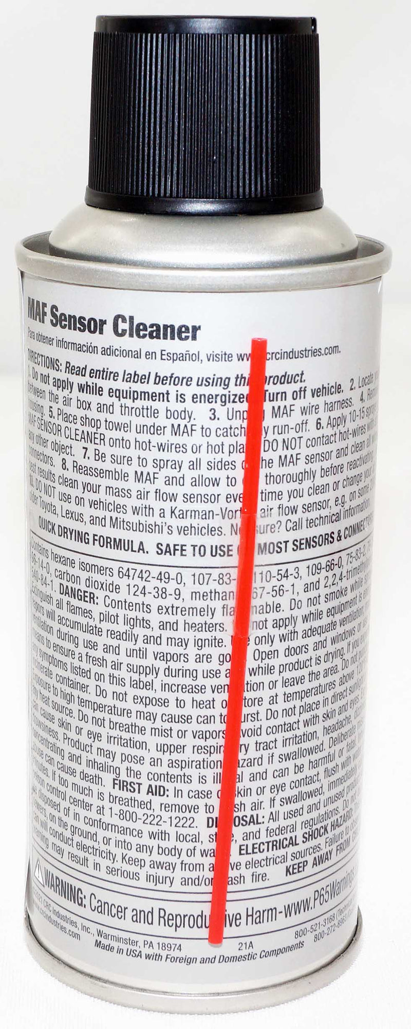 CRC 05111 MAF Mass Air Flow Sensor & Throttle Body Intake Cleaner Twin Pack Kit