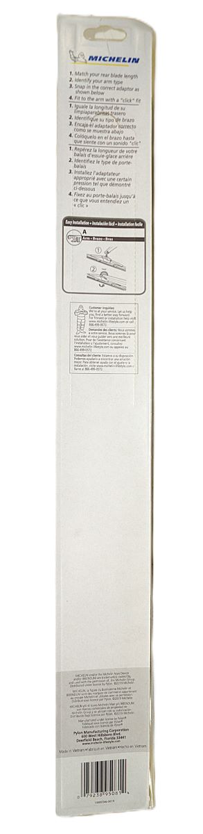 Michelin 09508A Rear Wiper Blade 8 inch 20cm 200mm