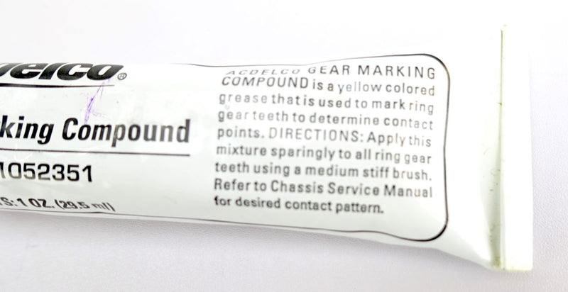 ACDelco 10-5055 Gear Marking Compound 1 oz GM 1052351