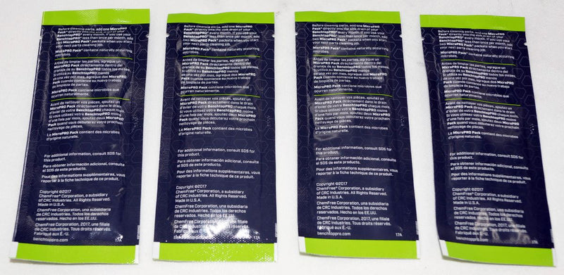 SmartWasher Benchtop PRO BTP MicroPRO .5oz each 4 Pack CRC 1751154