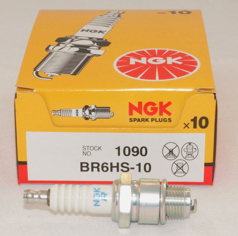 NGK 1090 BR6HS-10 Nickel Spark Plug Removable Tip