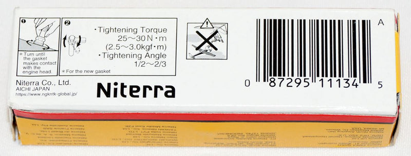 NGK 1134 Nickel Spark Plug BR8HS10 Removable Tip