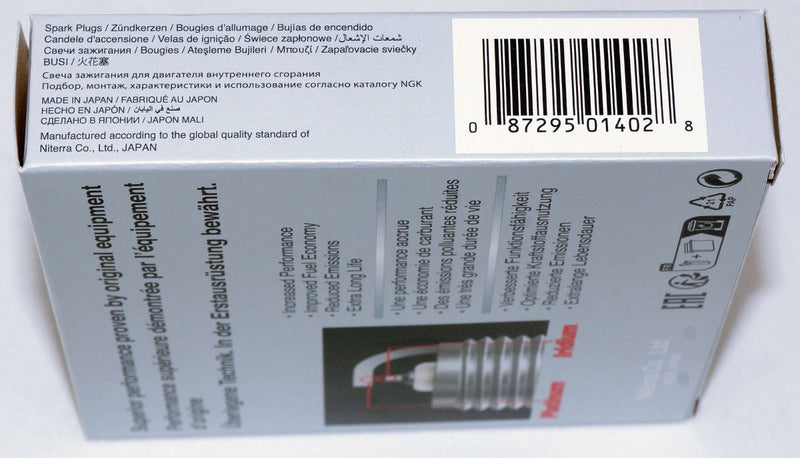 NGK 1402 Spark Plug Laser Iridium SILKR8AS