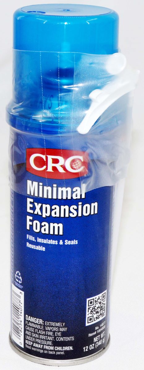 CRC 14077 Minimal Expansion Foam 12 wt oz 14077 - 1 Can Straw Application