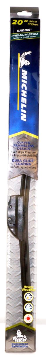 Michelin 20 inch Radius Premium Beam w/ Frameless Curved Design Wiper Blade