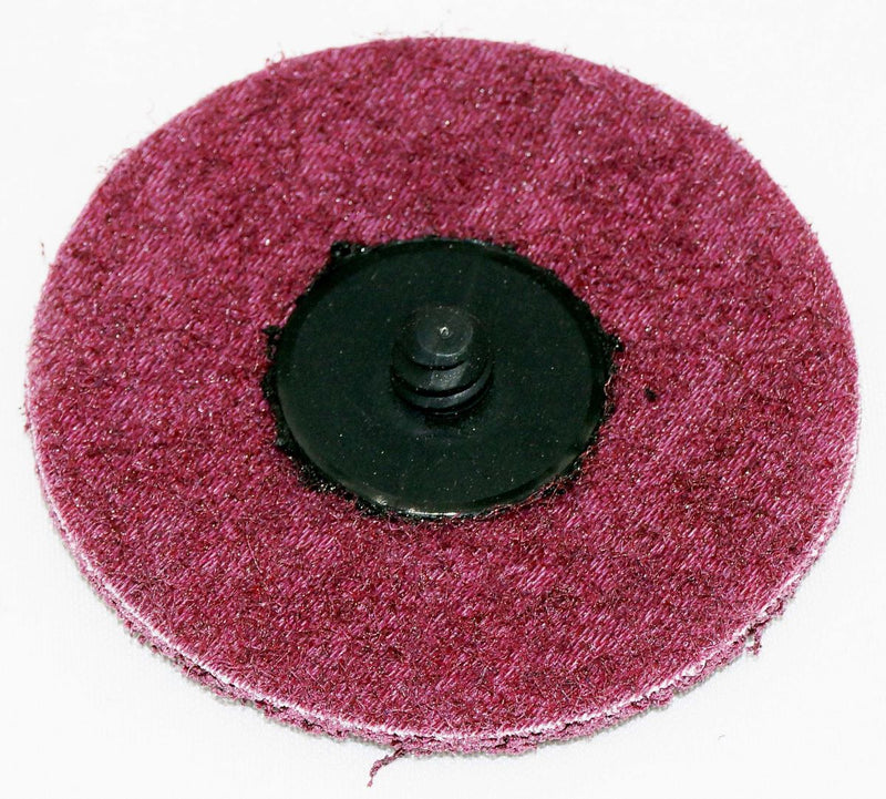 Norton 25 Discs - 3" Bear-Tex Rapid Prep Non-Woven QC Aluminum Oxide - 17522