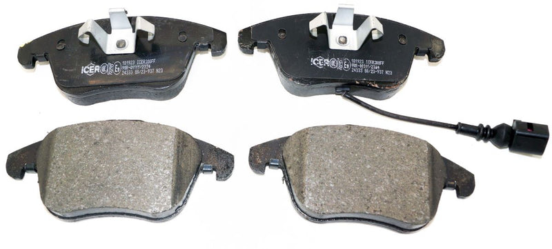 ICER 181923 Front Brake Pad Set fits Volkswagen VW Audi 5N0698151
