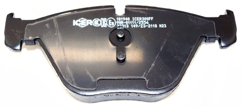 ICER 181940 Front Brake Pads Set fits BMW 34116780711