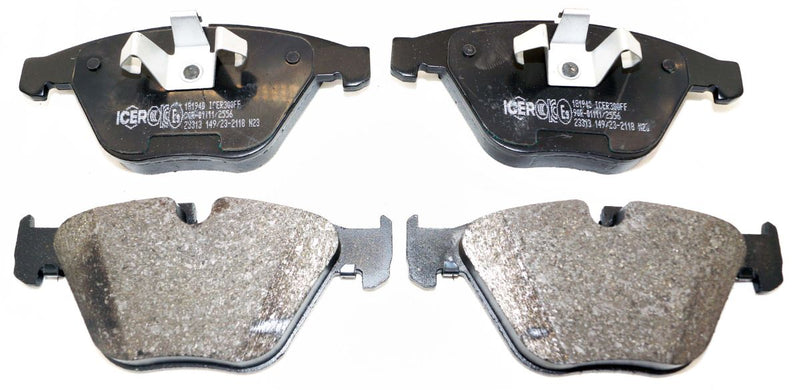 ICER 181940 Front Brake Pads Set fits BMW 34116780711