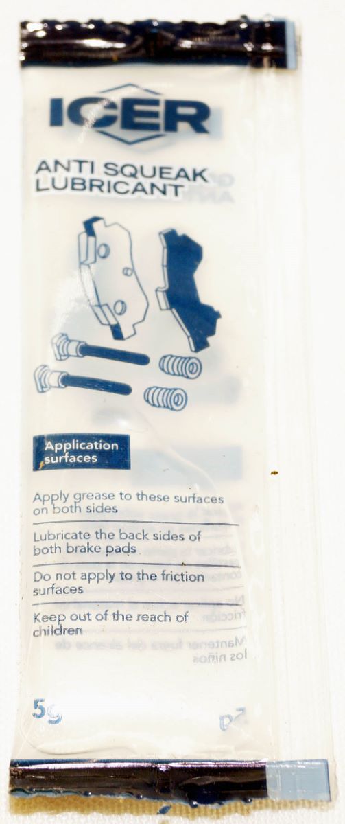 ICER 182093-203 Front Brake Pad Set fits BWM 34106878878