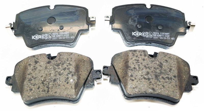 ICER 182216 Front Brake Pads Set fits BMW and Mini 34106882418