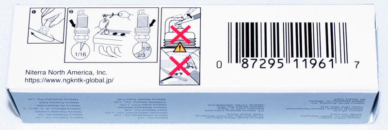 NGK 1961 Laser Iridium Spark Plug ILZKR7A