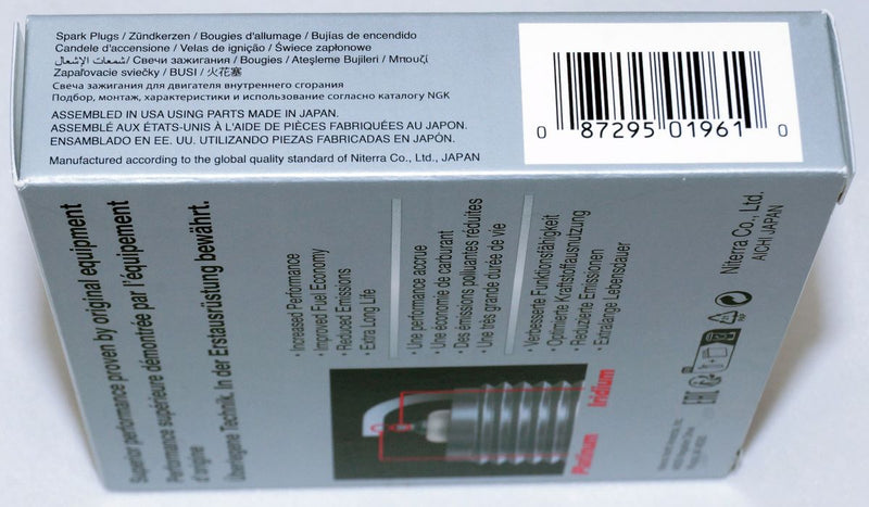 NGK 1961 Laser Iridium Spark Plug ILZKR7A