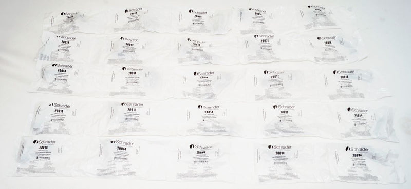 Schrader 20014 TPMS Service Pack - Aluminum Clamp-In Sensor Components
