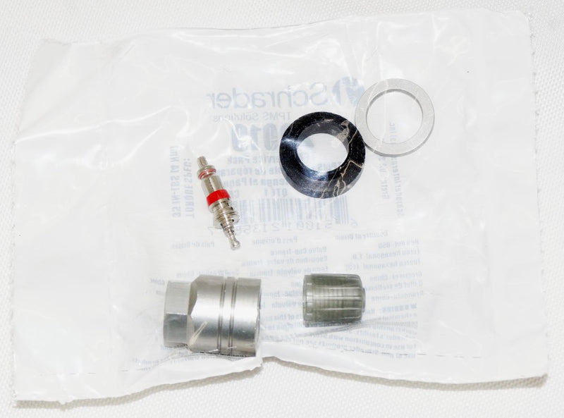 Schrader 20019 TPMS Service Pack - Aluminum Clamp-In Components