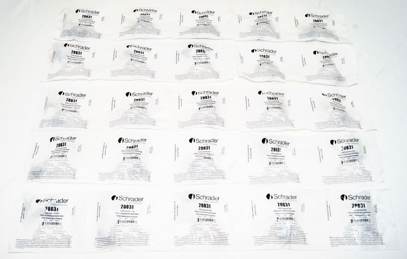 Schrader 20031 TPMS Service Pack - Aluminum Clamp-In Components