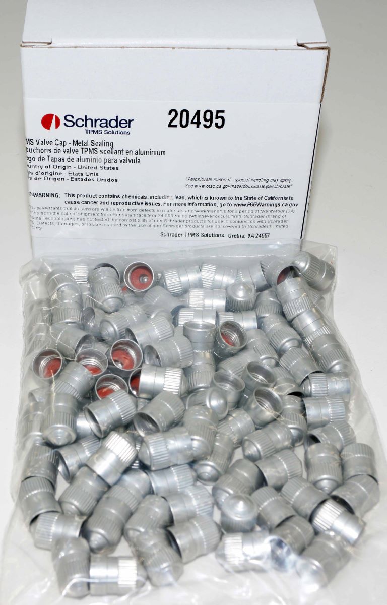 Schrader 20495 TPMS Sensor Valve Stem Caps
