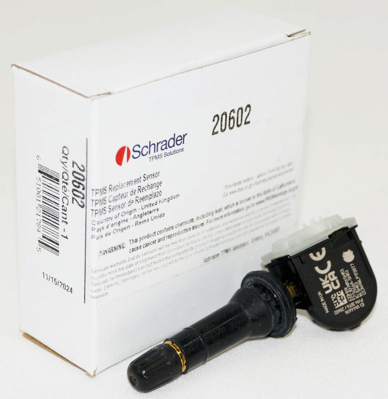 Schrader TPMS Sensor Snap-In 433MHz 20602 for Select 16-21 Subaru