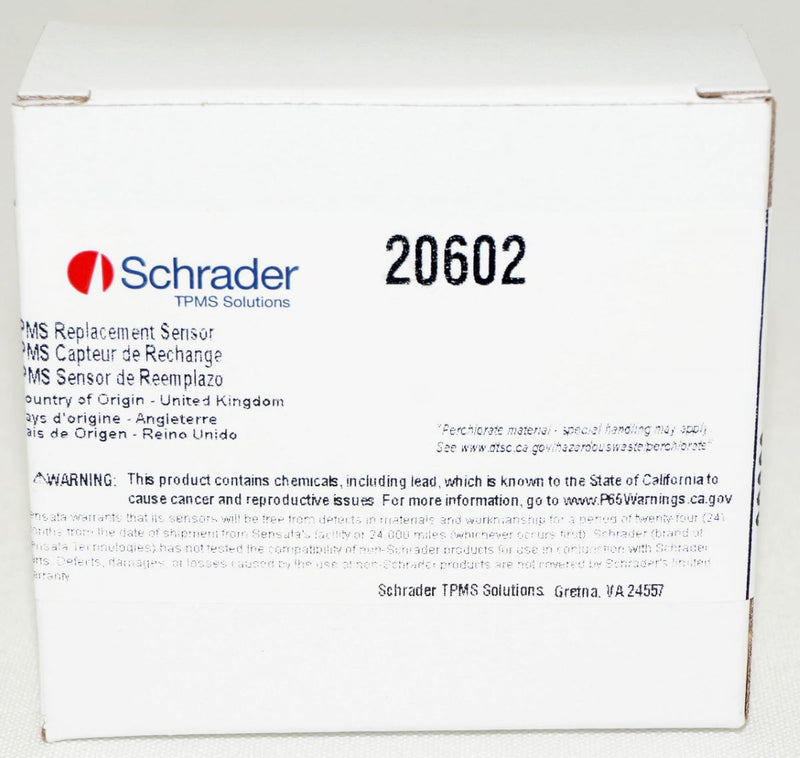 Schrader TPMS Sensor Snap-In 433MHz 20602 for Select 16-21 Subaru
