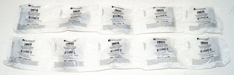 Schrader 20635 TPMS Service Pack - Rubber Snap-In Valve