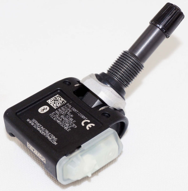 Schrader TPMS 23309T TPMS Sensor Aluminium Clamp-in Variable Angle Titanium for Tesla