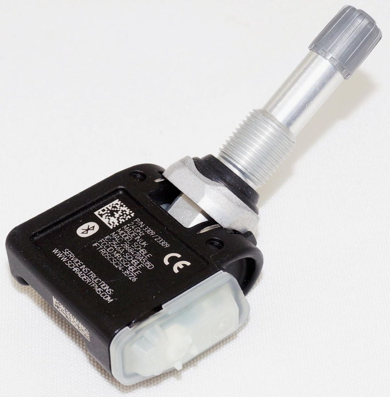 Schrader TPMS 23309 TPMS Sensor Aluminium Clamp-in Variable Angle 2.4GHz for Tesla