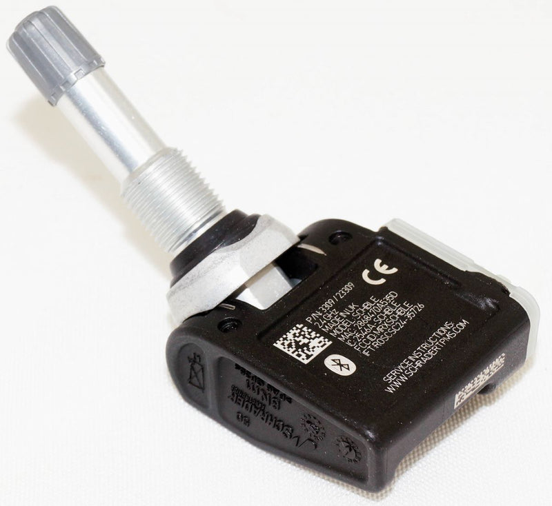 Schrader TPMS 23309 TPMS Sensor Aluminium Clamp-in Variable Angle 2.4GHz for Tesla