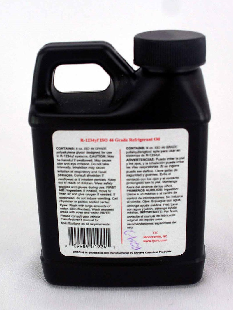 FJC 2458 Refrigerant Oil 8oz