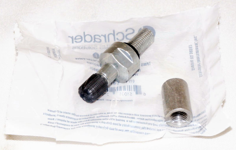 Schrader 25080 Service Kit - Straight Valve Stem 11.5mm Valve Hole Includes Nut