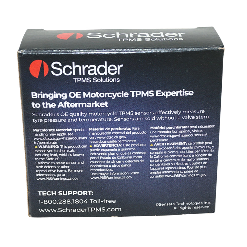 Schrader TPMS 29073 90º Motorcycle TPMS Sensor Body Only fits BMW Motorbike