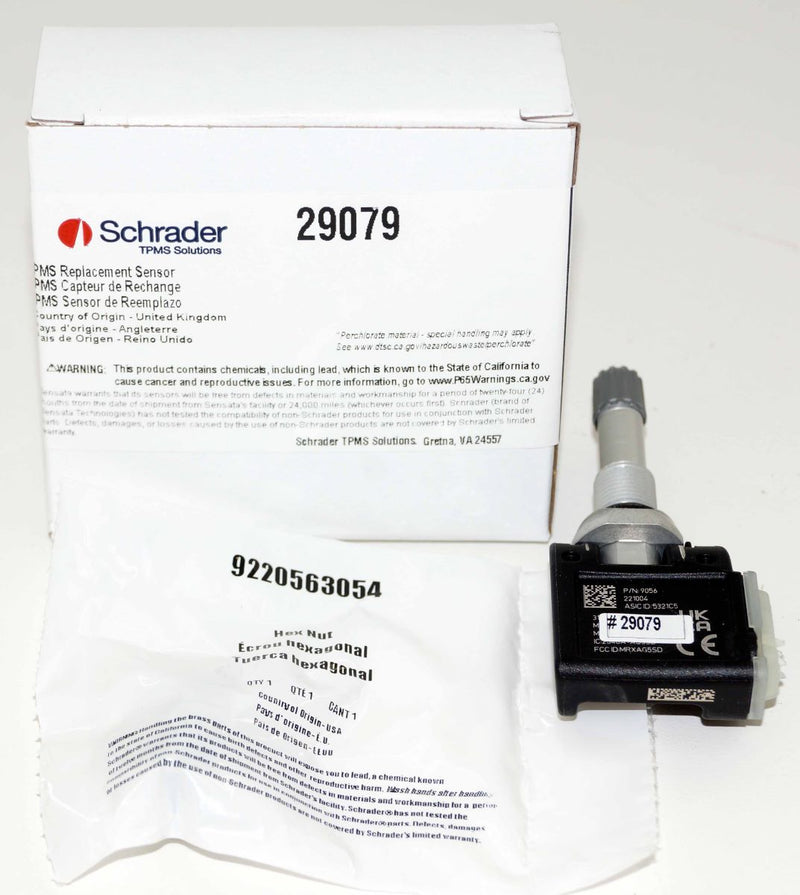 Schrader Automotive 29079 TPMS Sensor Clamp-In 315MHz fits select Toyota Lexus