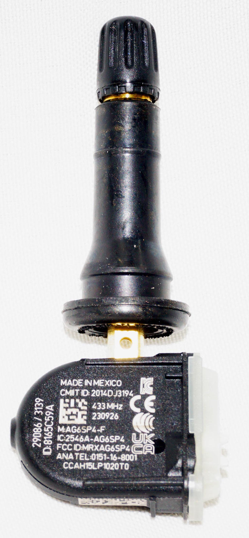 Schrader TPMS Sensor Snap In 433MHz 29086