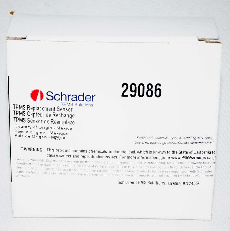 Schrader TPMS Sensor Snap In 433MHz 29086