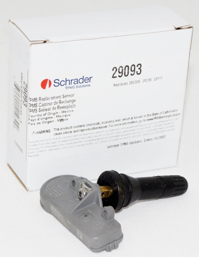 Schrader 29093 TPMS Sensor Snap-In 433MHz fits select Jeep Ram Dodge
