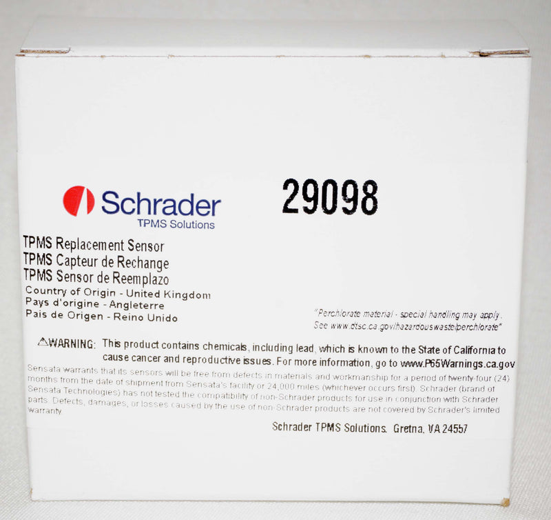 Schrader TPMS Sensor Clamp In 315MHz 29098 for Honda Acura