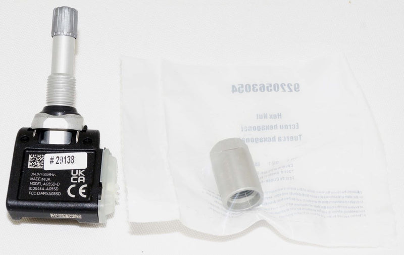 Schrader TPMS Sensor 29138 - (Clamp-In VDA HUF FSK Trigger 315MHz)