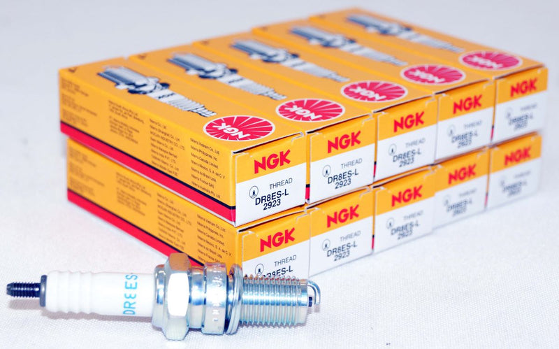 NGK 2923 DR8ES-L Nickel Spark Plug for ATVs Bikes Honda Kawasaki Suzuki