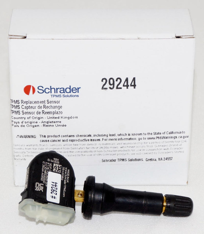 Schrader TPMS 29244 Rubber Snap-in fixed Angle 433MHz TPMS Sensor for Jeep Alfa Romeo
