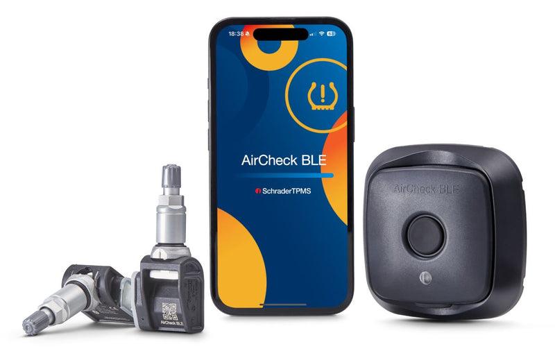 Schrader AirCheck BLE Single Axle Trailer Bluetooth TPMS Retrofit Kit Sensor Kit