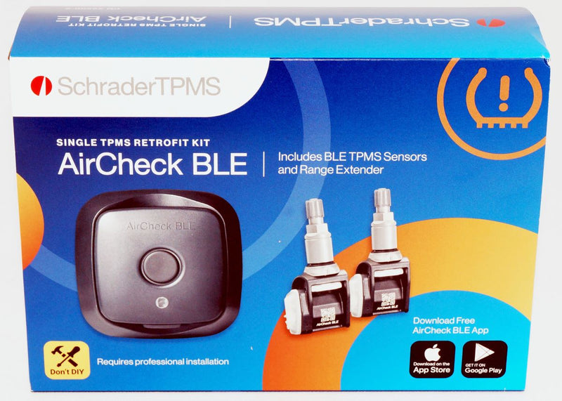 Schrader Single Axle Trailer Bluetooth TPMS Retrofit Kit AirCheck BLE Sensor Kit