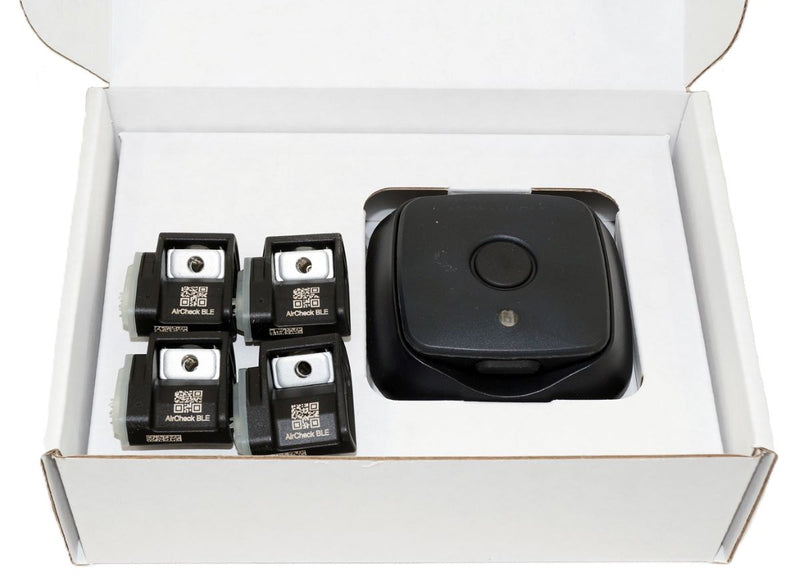 Schrader AirCheck BLE Double Axle Trailer Retrofit Kit 4 BLE Sensors & Extender