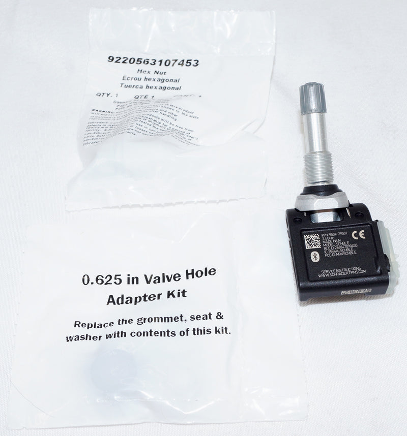 Schrader AirCheck BLE Passenger Car Retrofit Kit with 4 - 29501 BLE Sensors